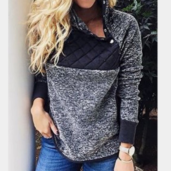 A&F snap sweater - Picture 1 of 3
